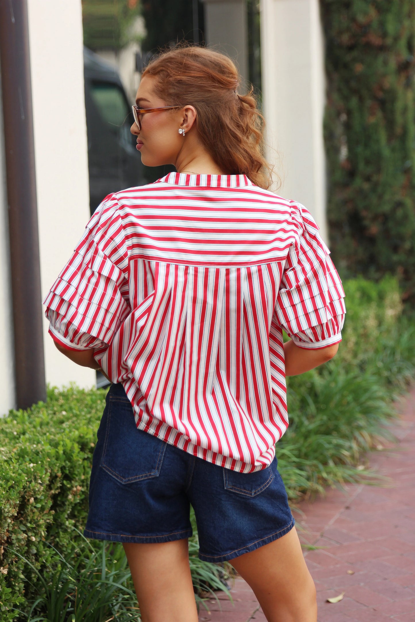 Karlie Stripe America Top