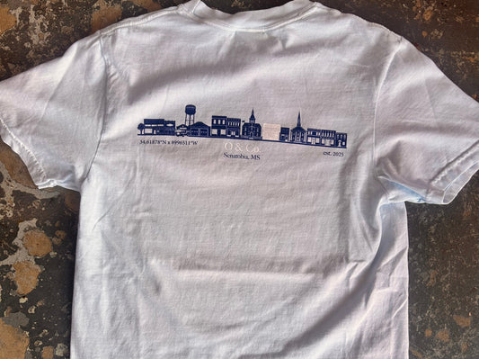 Light Blue Logo Tee SS