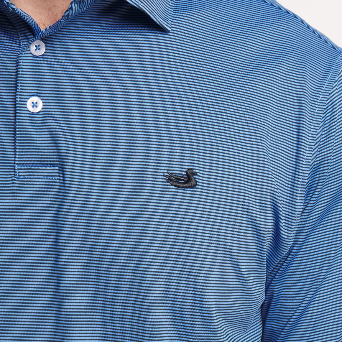 Bermuda Polo Navy & French Blue