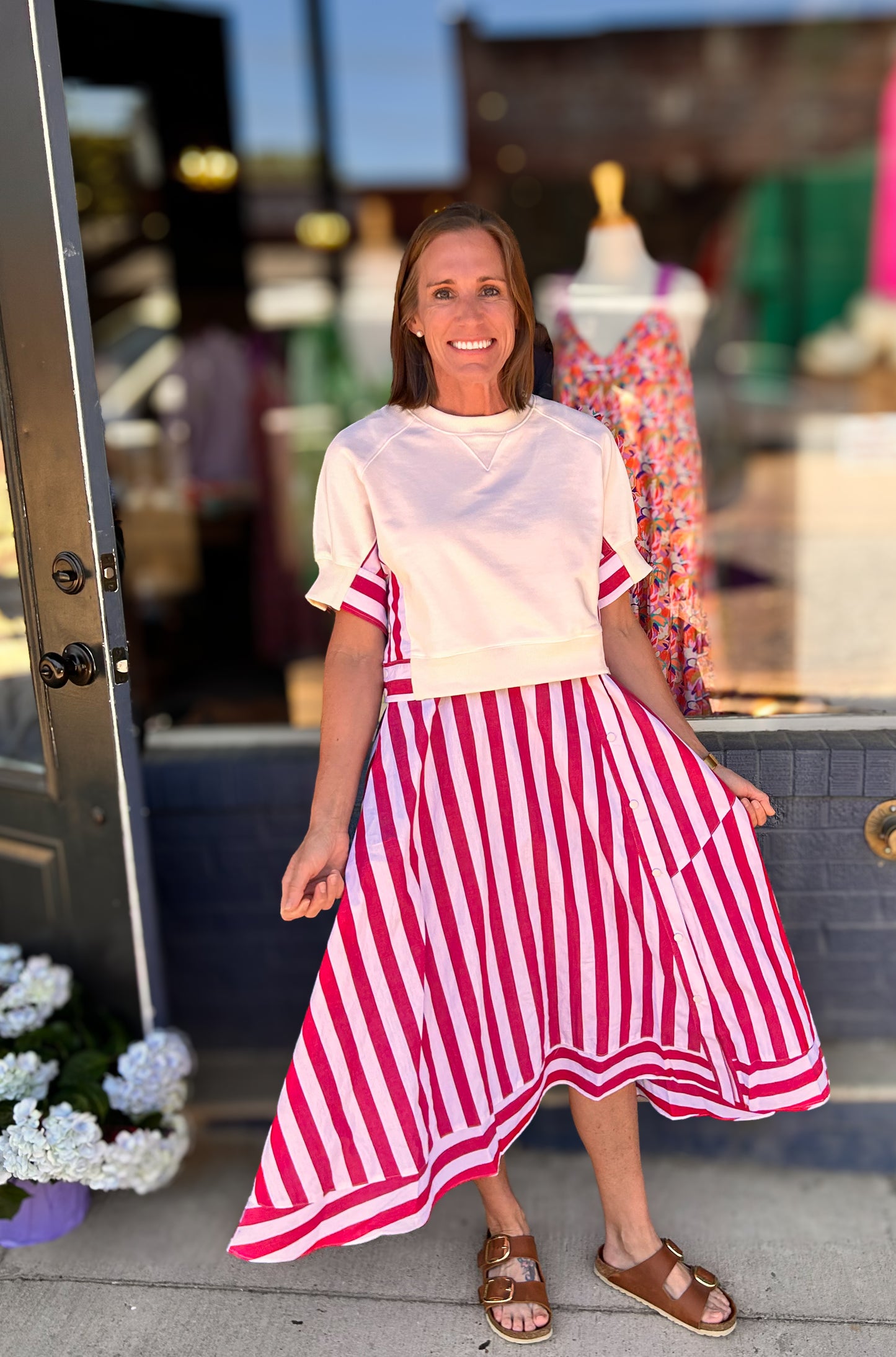 Game Day Stripe Dress