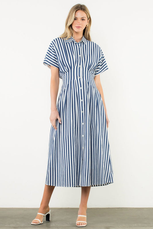 THML Savannah Stripe Dress