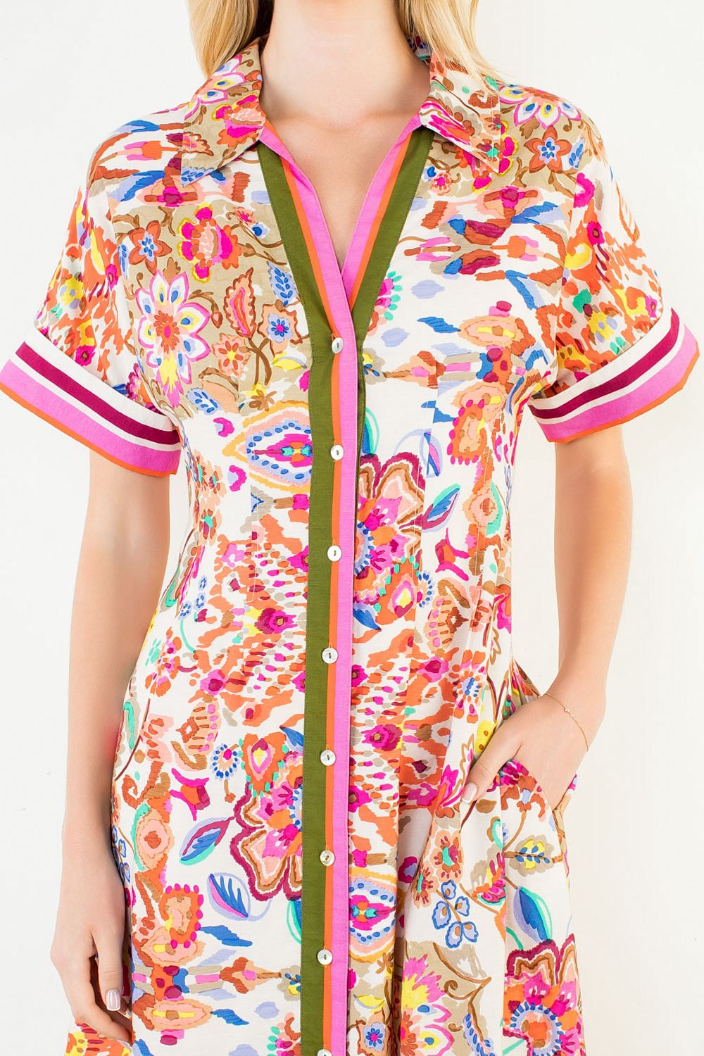 THML Painted Petals Dress