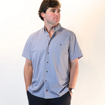 Cowboy Country Club Short Sleeve Button Down