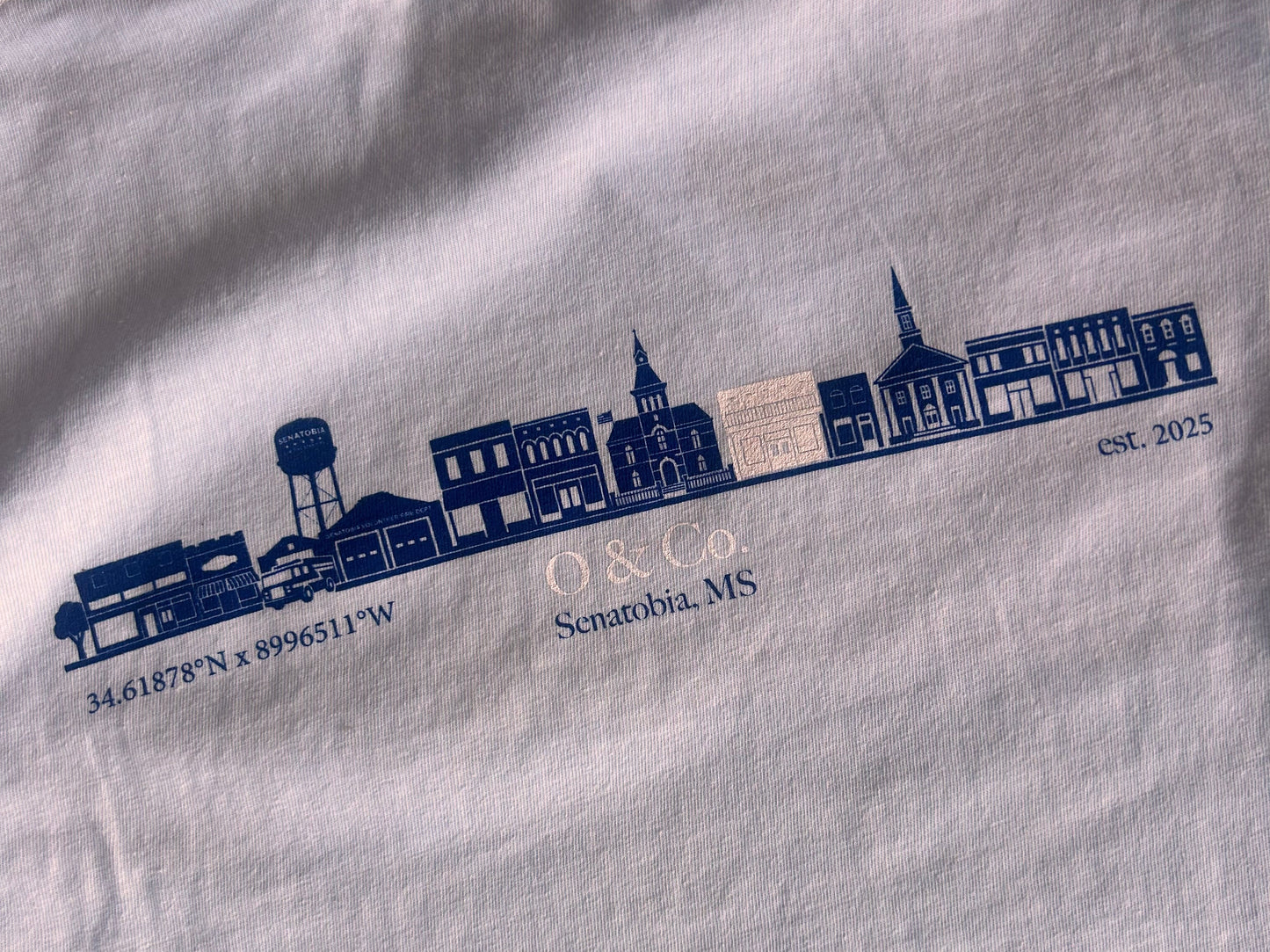 Light Blue Logo Tee SS