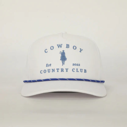 Cowboy Country Club Golfer Roped Hat