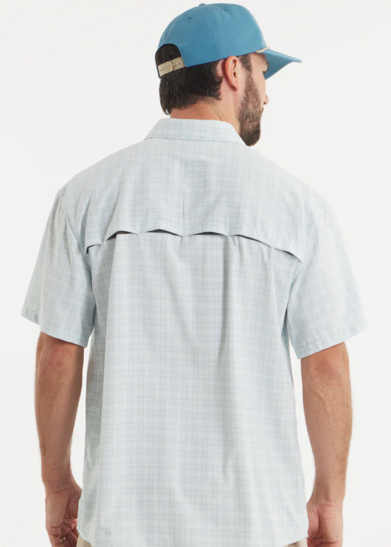 Southern Marsh Merida Mar Performance Shirt- Mist Blue