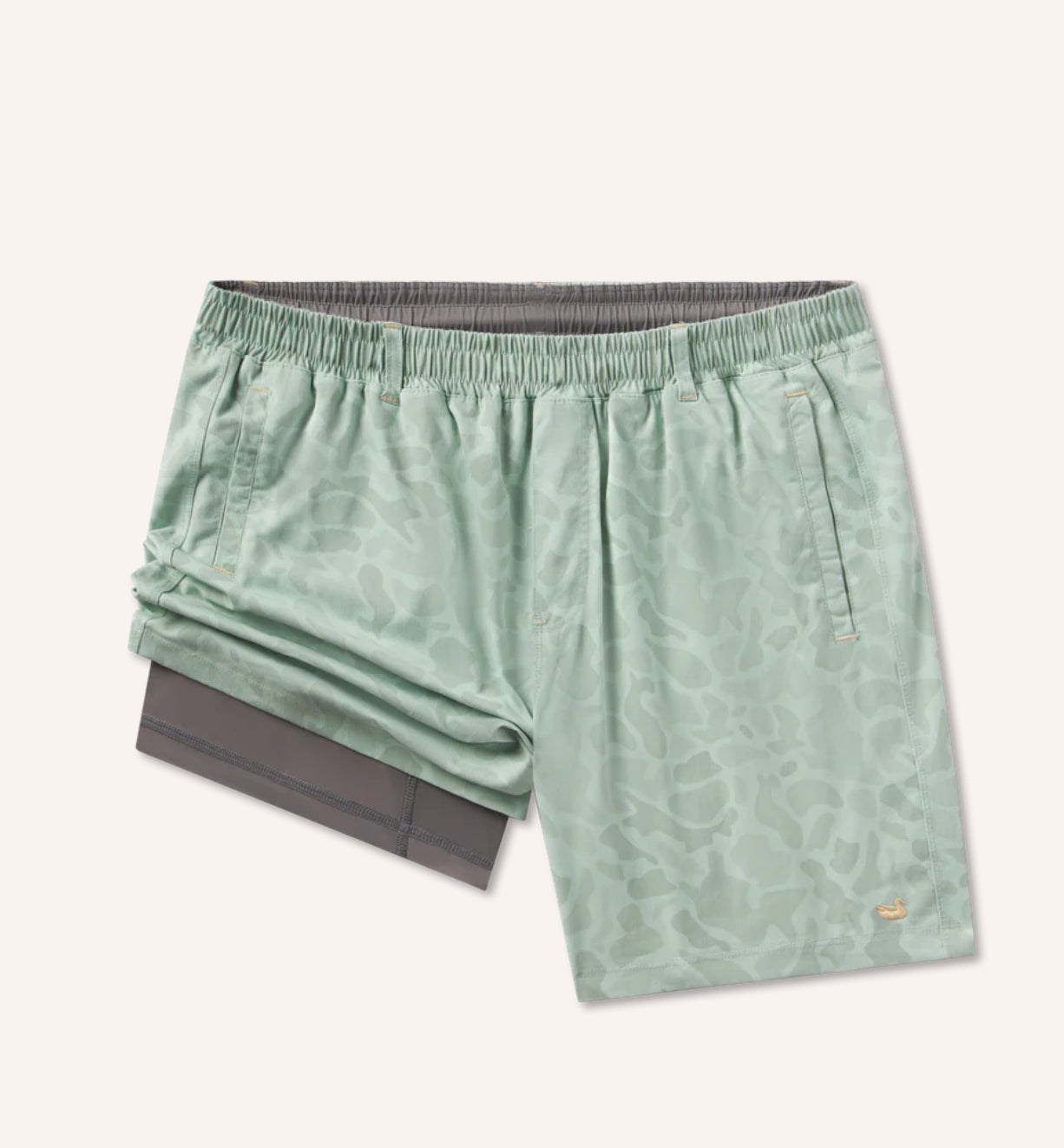 Southern Marsh Billfish Lined Performance Short- Camo