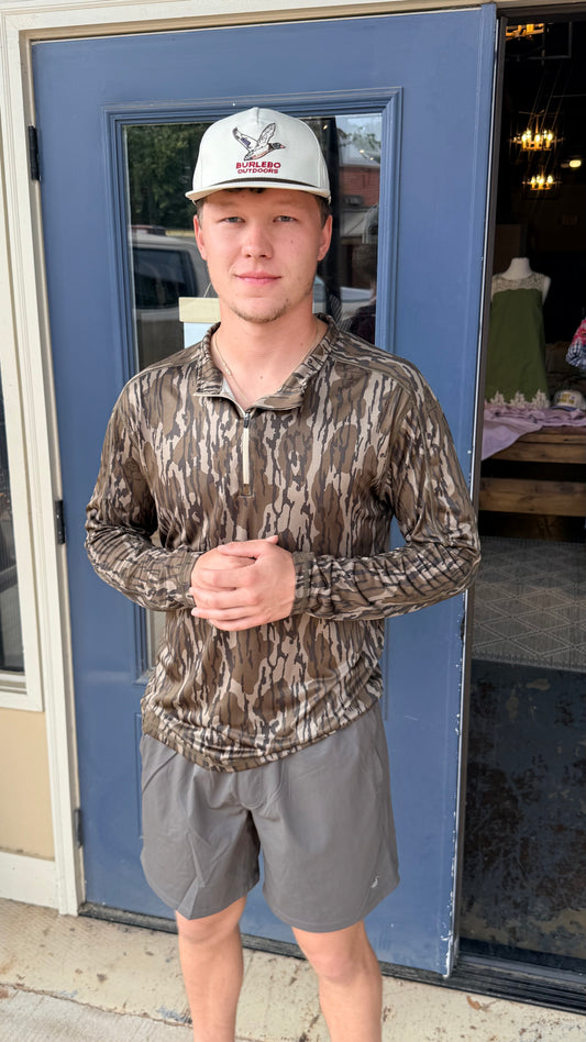 Properly Tied Mossy Oak Pullover