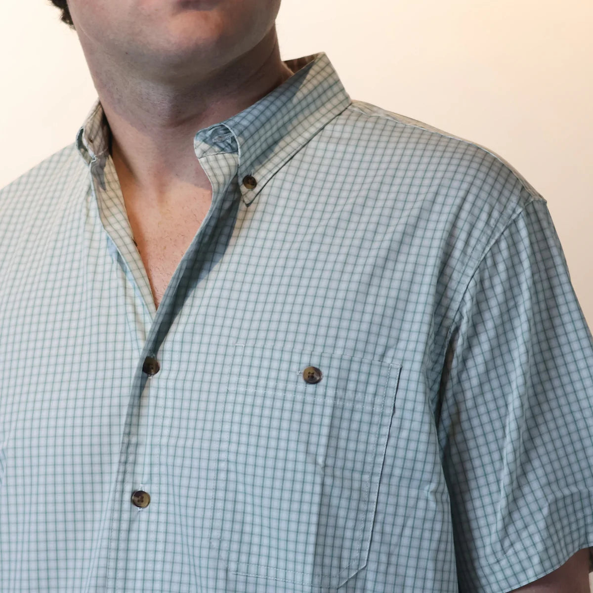 Cowboy Country Club Short Sleeve Button Down