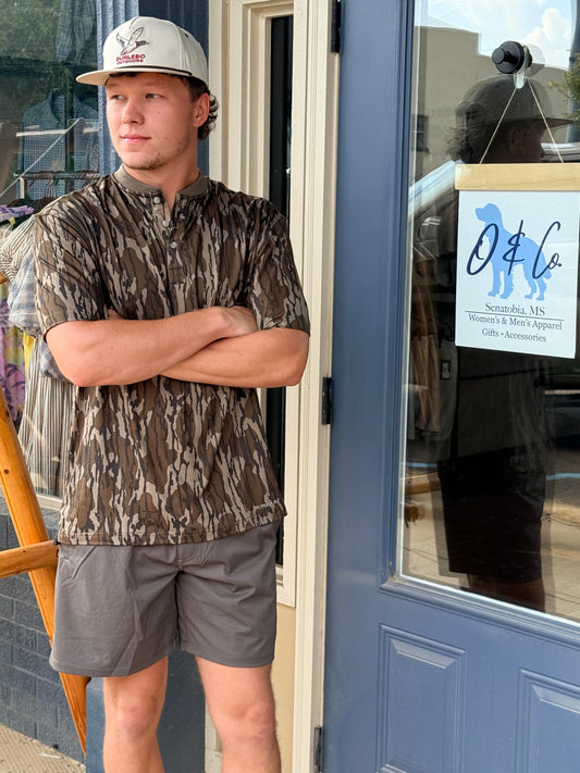 Properly Tied Mossy Oak Henley
