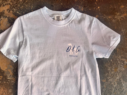 Light Blue Logo Tee SS