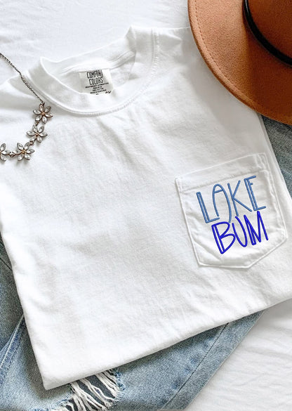 Lake Bum Pocket Tee