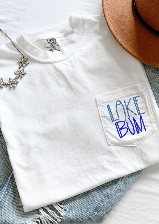 Lake Bum Pocket Tee