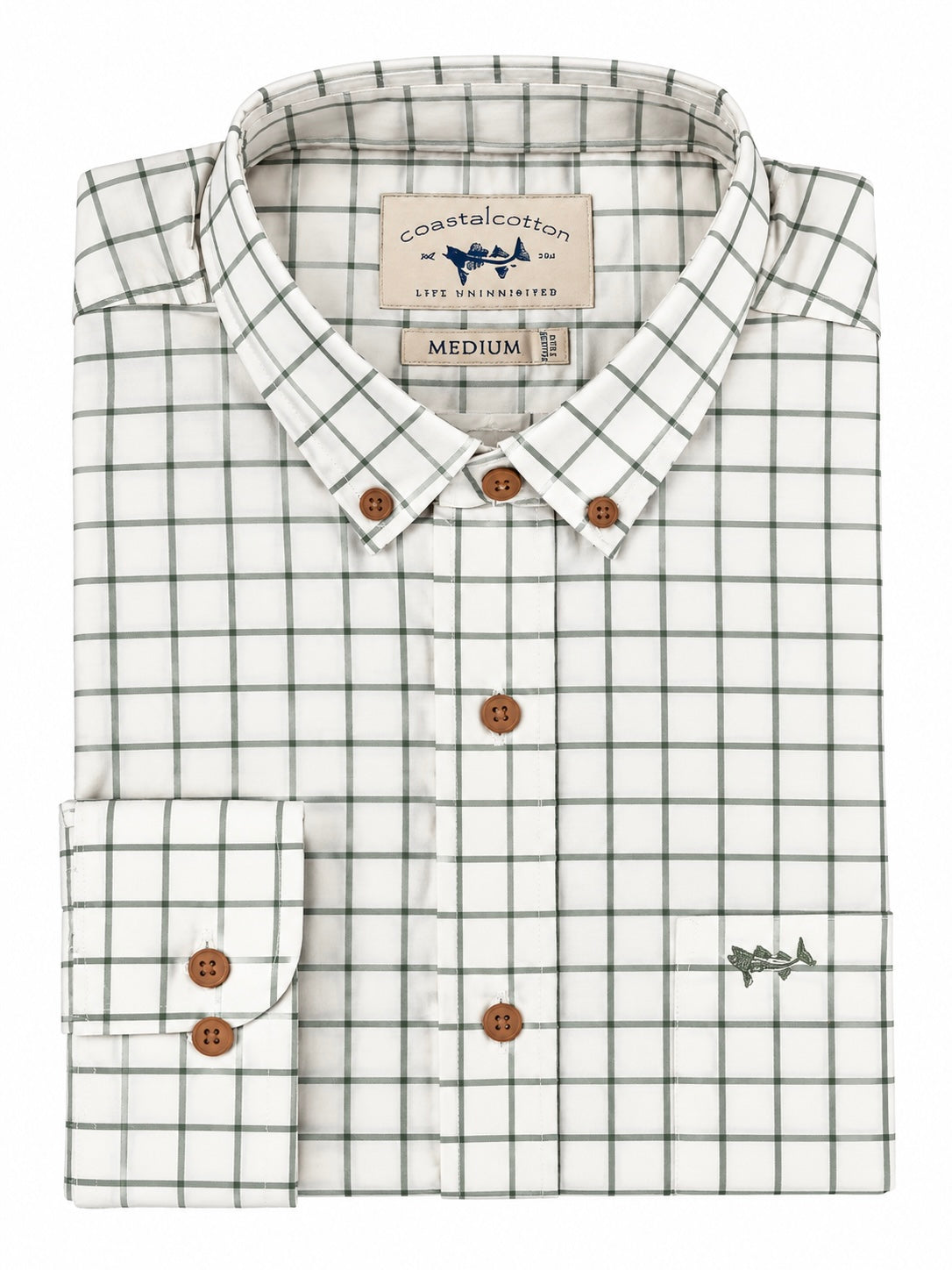 Coastal Cotton Sport Shirt Cypress