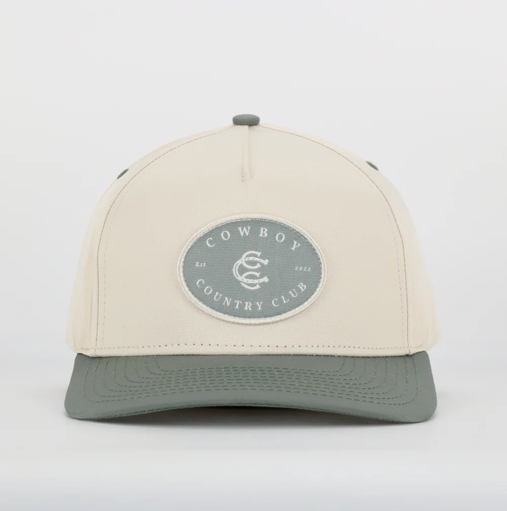 Cowboy Country Club Two Tone Cotton Hat