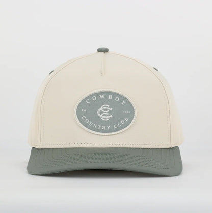 Cowboy Country Club Two Tone Cotton Hat