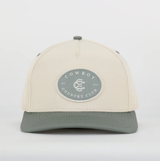 Cowboy Country Club Two Tone Cotton Hat