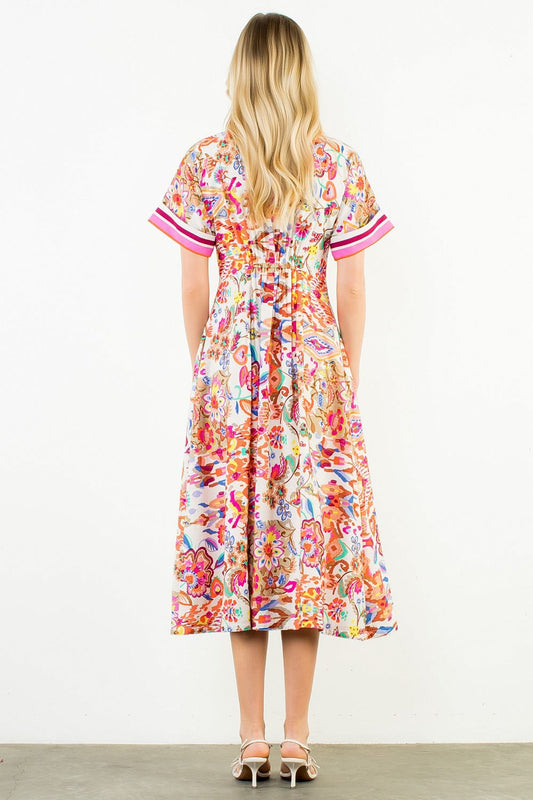 THML Painted Petals Dress