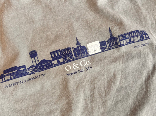 Gray Logo Tee SS