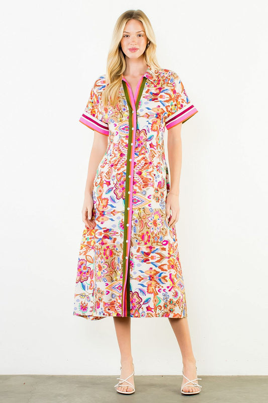 THML Painted Petals Dress