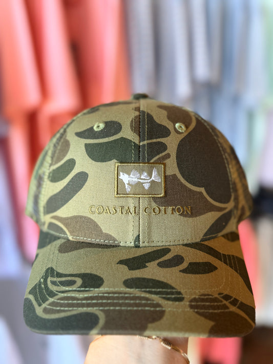 Coastal Cotton Mesh Structured Twill Trucker