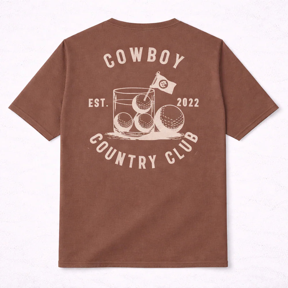 Cowboy Country Club Cocktail Tee