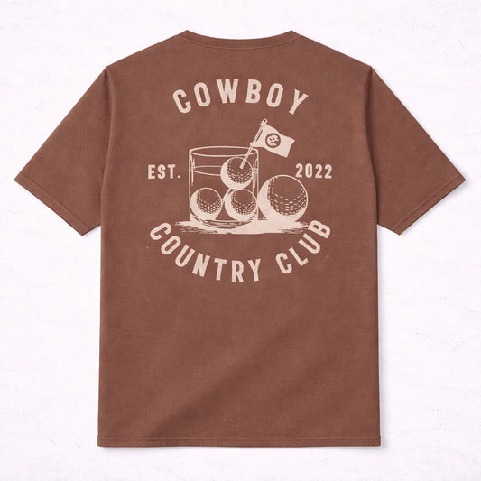 Cowboy Country Club Cocktail Tee