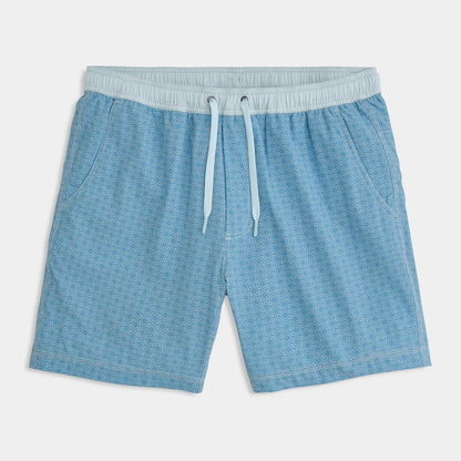 Genteal Porthole Marina Performance Swim Trunks