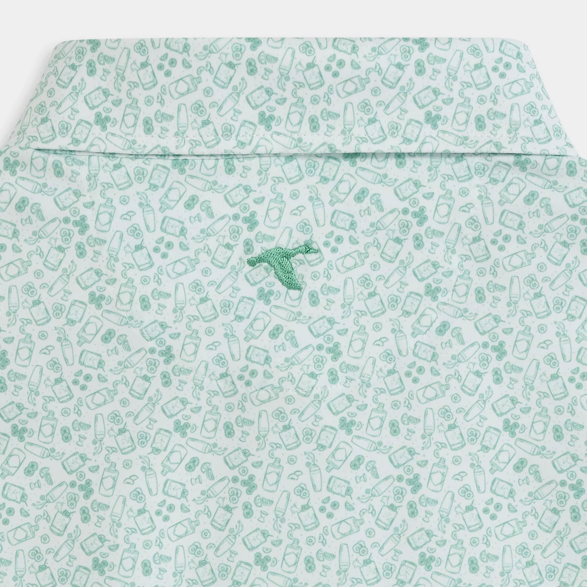 Genteal Gimlet Printed Performance Polo