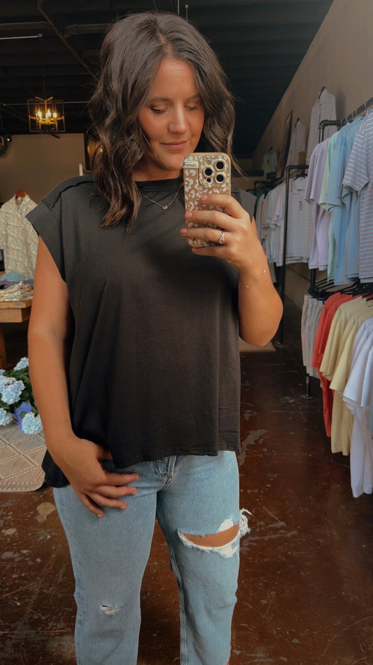 Karlie Scoop Muscle Tee