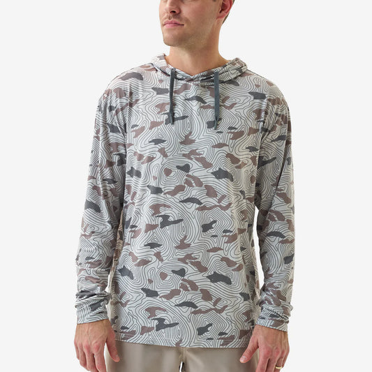 Burlebo Performance Hoodie Topo Desert Camo