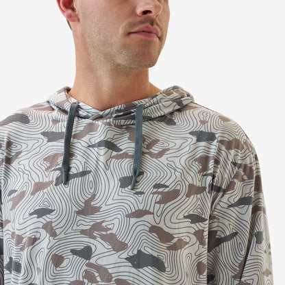 Burlebo Performance Hoodie Topo Desert Camo