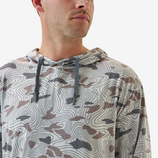 Burlebo Performance Hoodie Topo Desert Camo