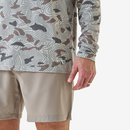 Burlebo Performance Hoodie Topo Desert Camo