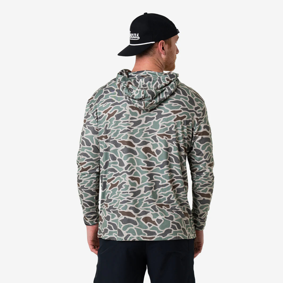 Burlebo Performance Hoodie Retro Duck Camo