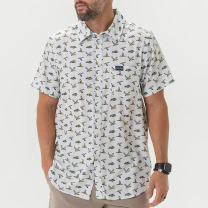 Burlebo Button Up Flying Ducks