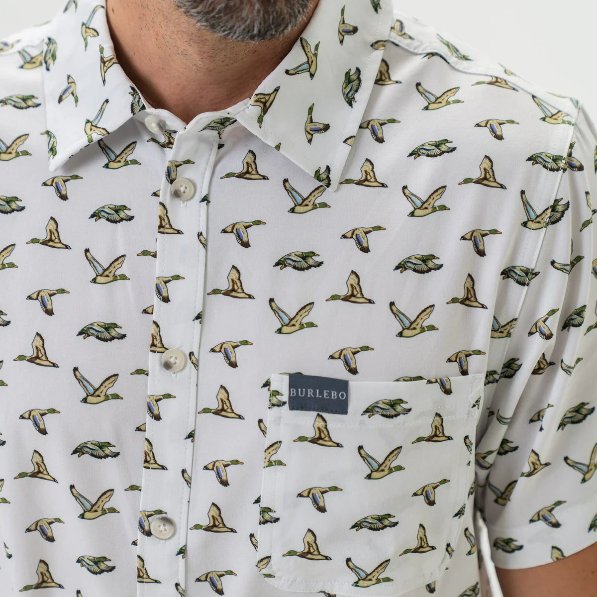 Burlebo Button Up Flying Ducks