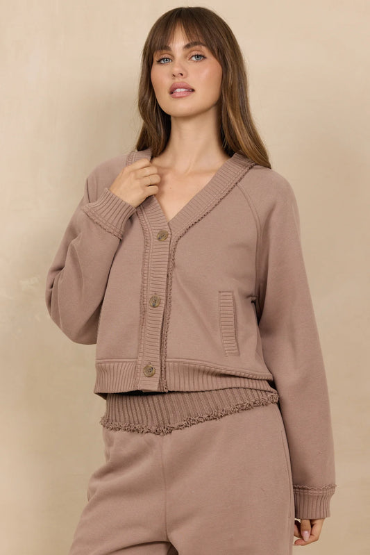 Vintage Havana Mocha Fleece Set