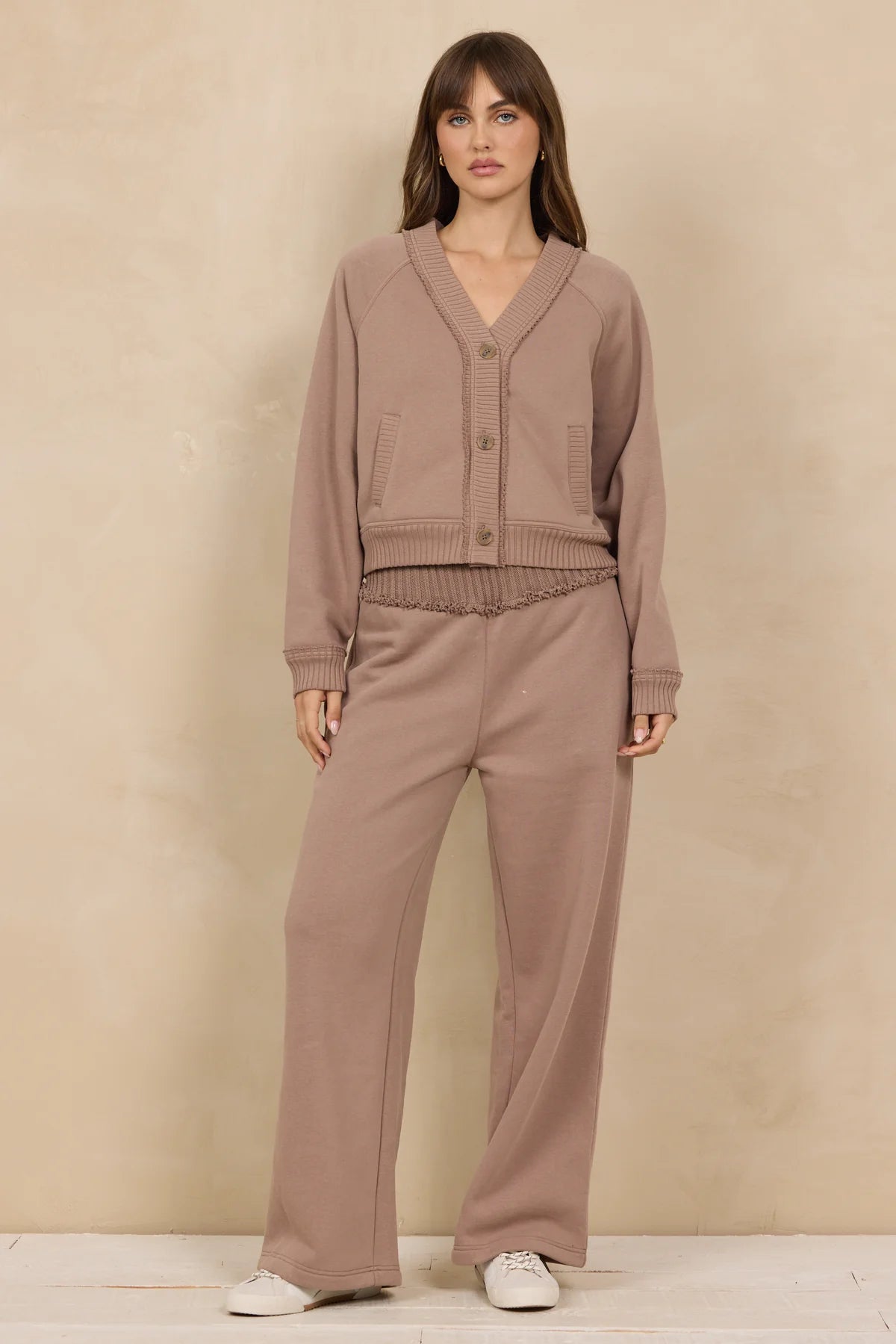 Vintage Havana Mocha Fleece Set
