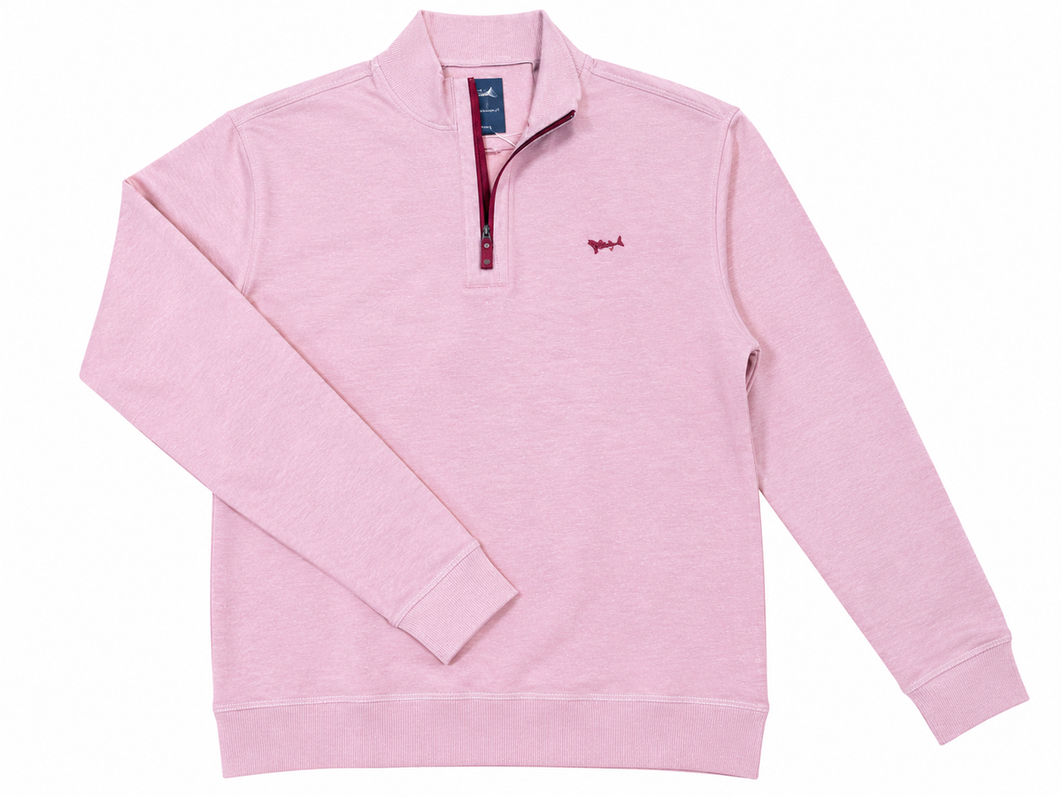 Coastal Cotton Quarter Zip Mineral