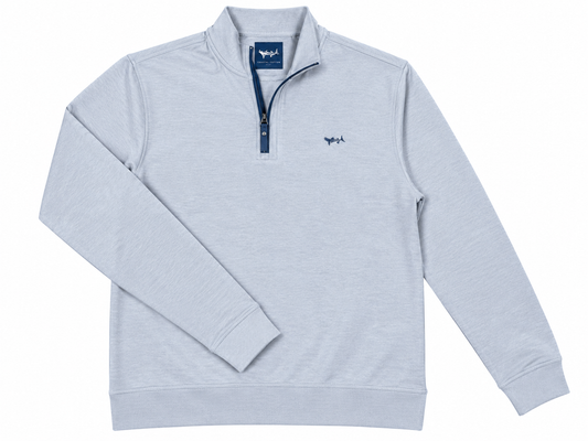 Coastal Cotton Quarter Zip Navy