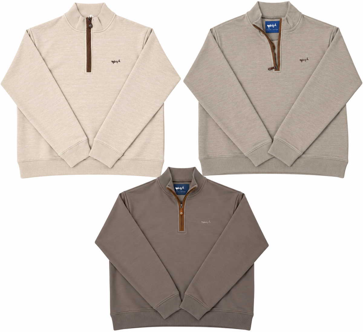 Coastal Cotton Quarter Zip