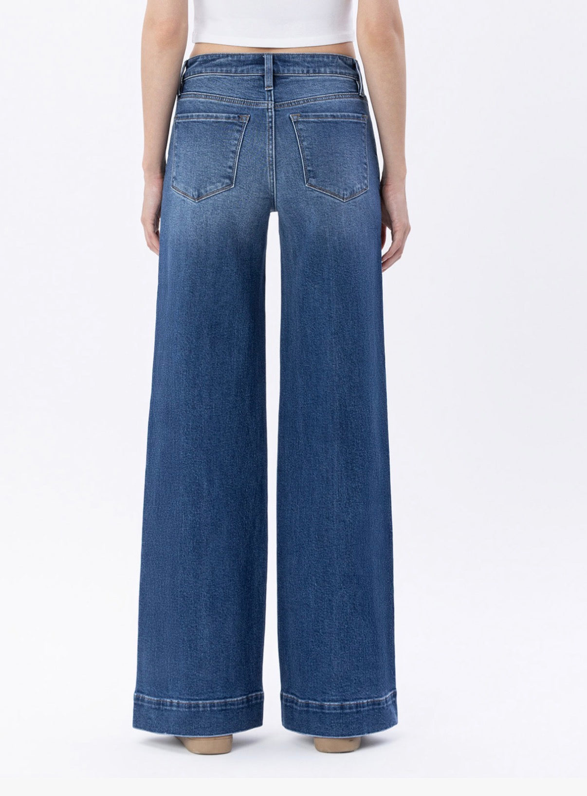 Vervet High Rise Extreme Wide Trouser
