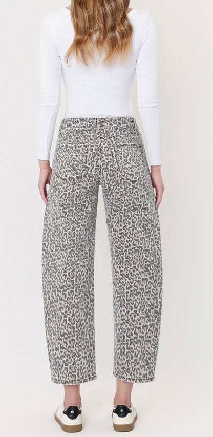Vervet High Rise Barrel Jean