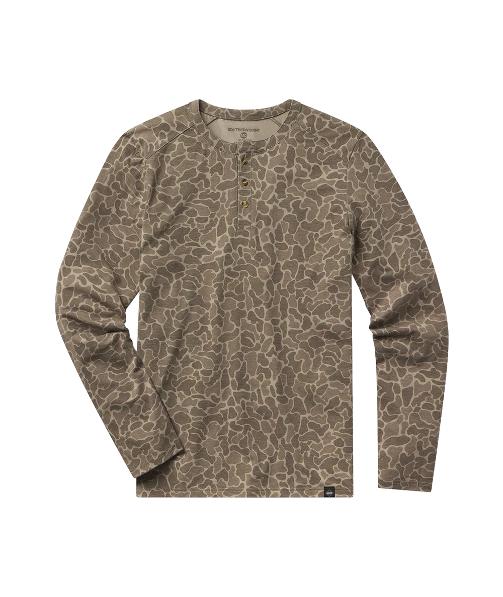 SSCO Max Comfort Henley Long Sleeve