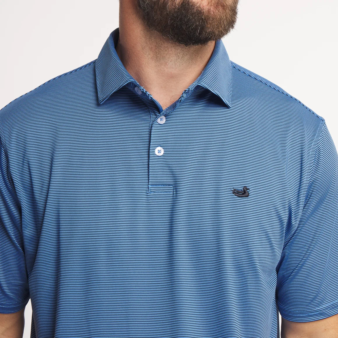 Bermuda Polo Navy & French Blue