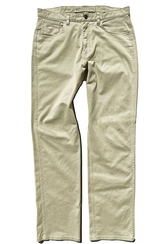 Coastal Cotton 5 Pocket Stretch Twill Pant
